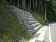 災害復旧（道路法面）